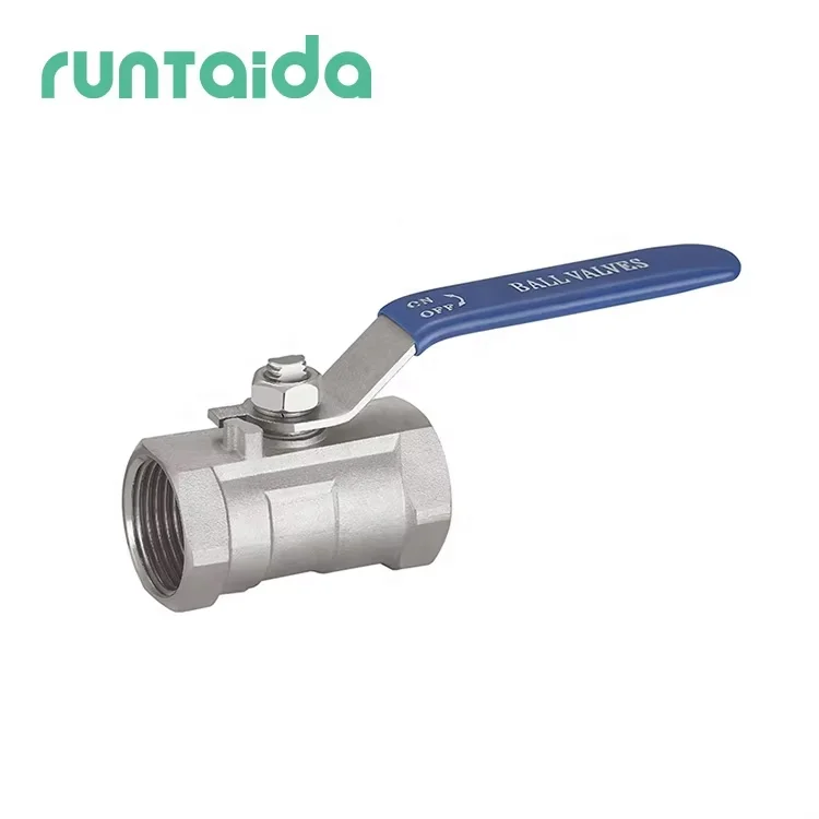 1/2 4 2 inch full welded 2 Piece Screw brass Ball Valve