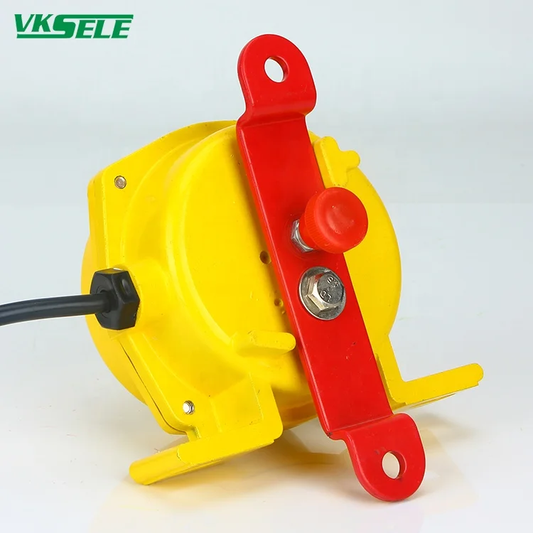 Belt conveyor belt emergency stop switch2NO2NC type two-way pull rope switch HFKLT-2 KLT2-2 Hand-operated pull cord switch
