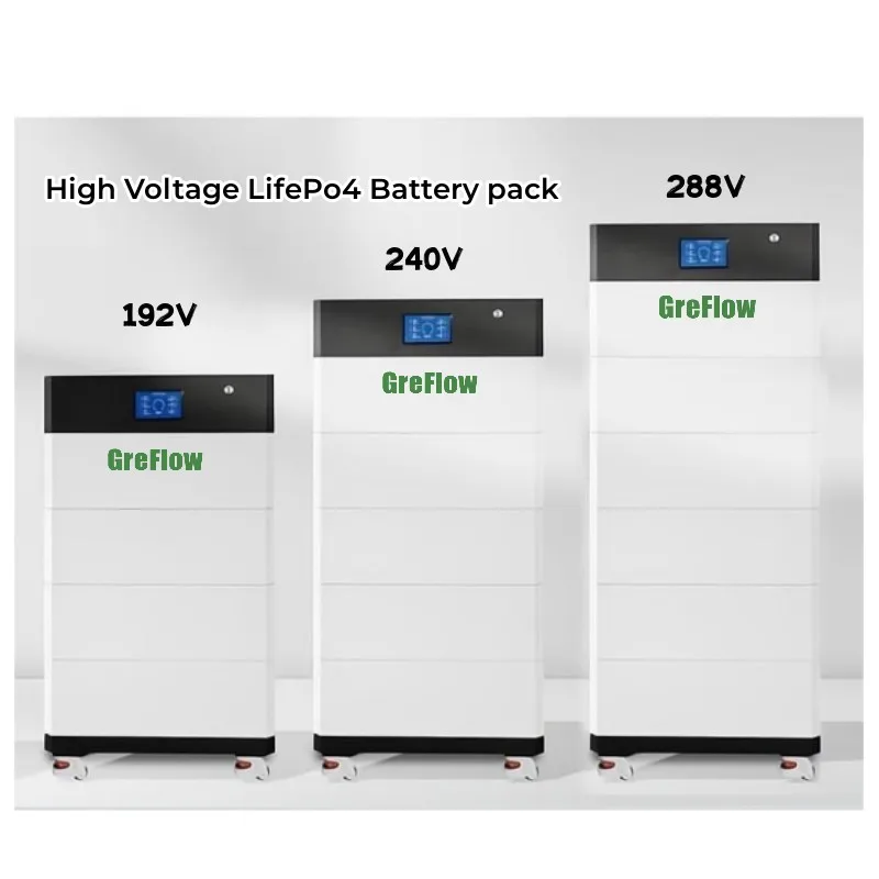 Greflow high voltage lifepo4 10kwh 20kwh 30kwh 40kwh lithium ion battery for solar hybrid three phase inverter energy storage