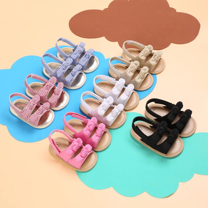 Sandals multicolor soft sole breathable baby walking shoes