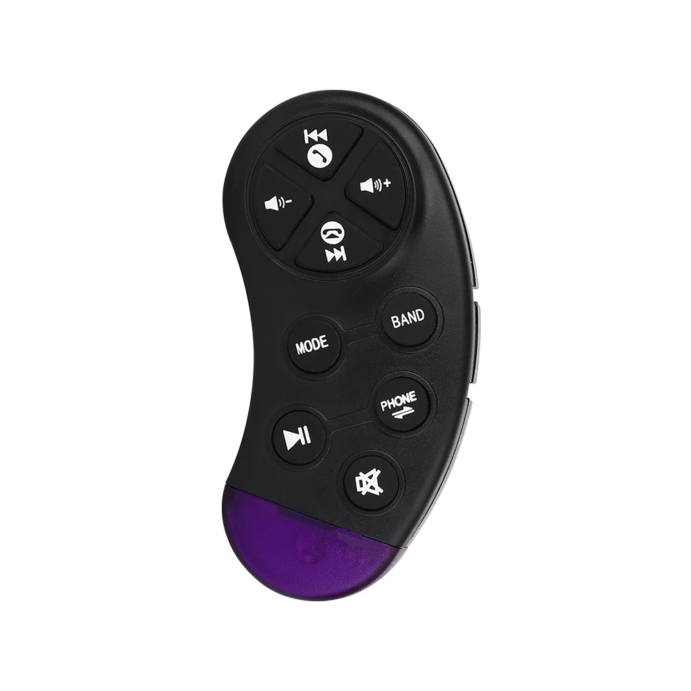 Purple Car Steering Wheel Remote Control Button Wireless  Radio Remote Control