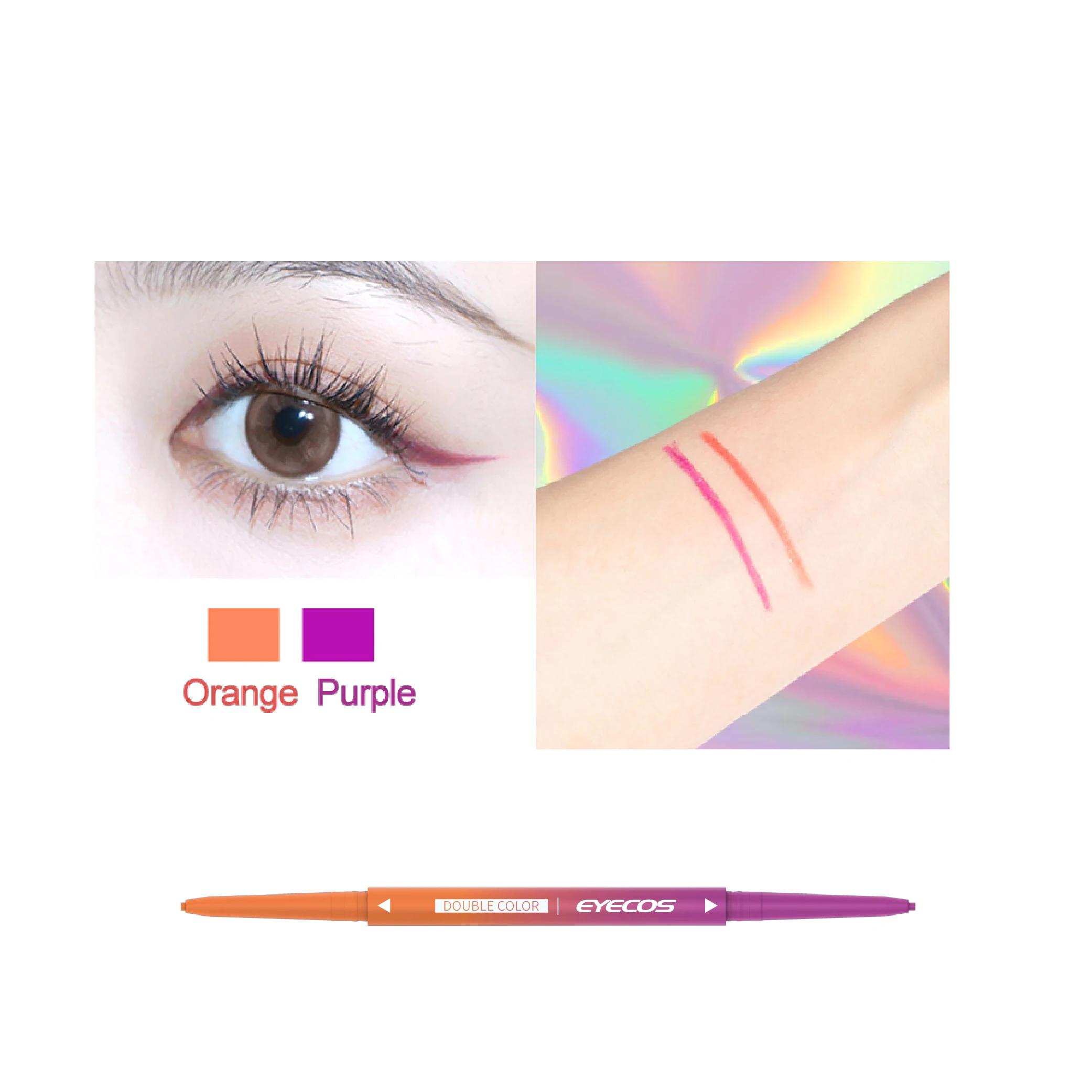 Private Label Long Lasting Waterproof Smooth Quick Drying Matte Makeup No Caking Custom Colored Liquid Eyeliner