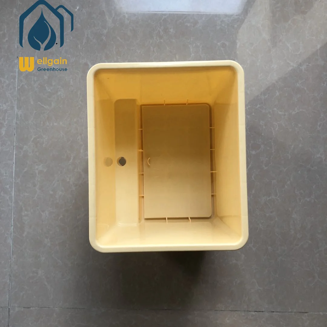 Bato bucket with single hole lid net pot dutch bucket for hydroponic system from china