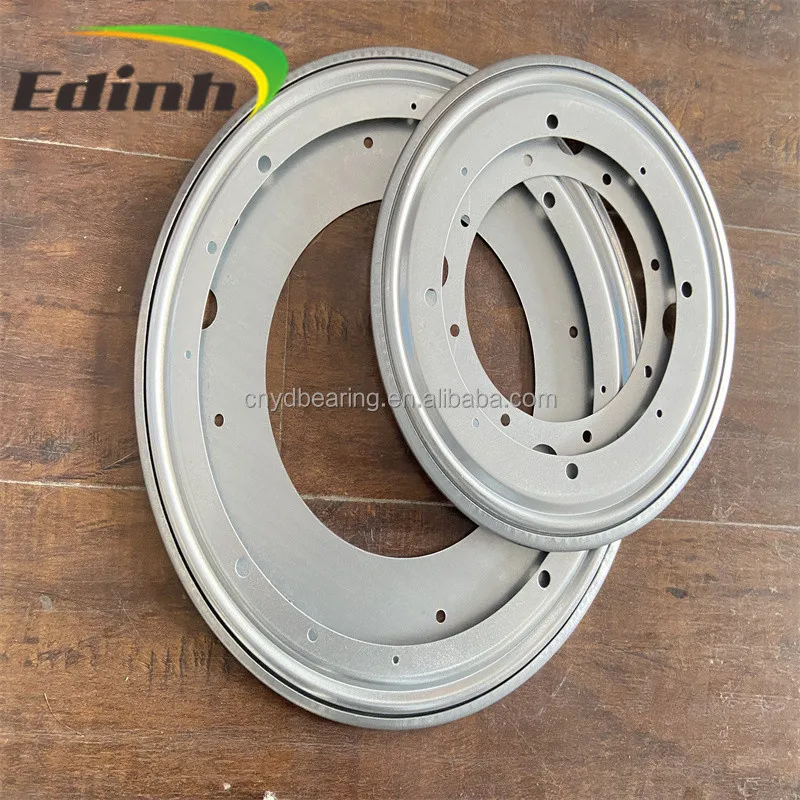 High Quality Low Noise Round Hollow Turntable 12 Inches Lazy Susan Bearing Hardware Swivel Plate