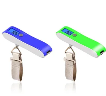 New Balance 18650 Battery Bag Weight Machine Luggage Strap with Scale 50kg LCD Display Portable