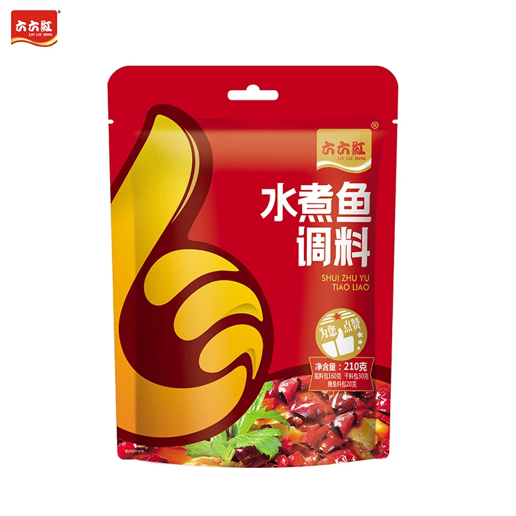 Factory Supply Wholesale Spicy Boiled Fish Sauce Soup Condiment