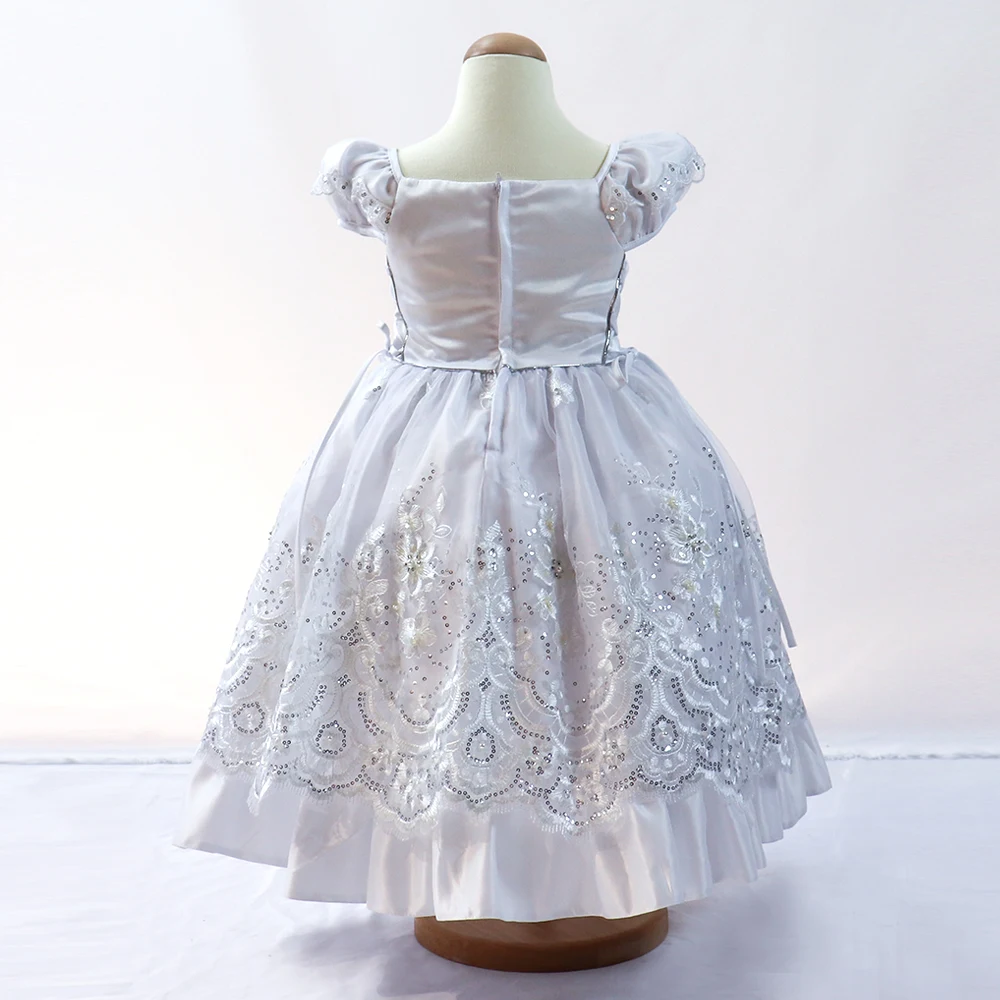 Baby Girl Baptism Dresses  Christening Dresses With Soft Satin Fabric
