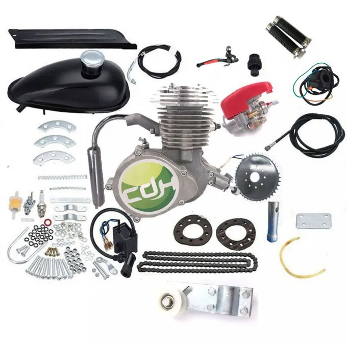 Latest 4 cycle Motorized gas bicycle /Gas bicycle engine kit/gas bike engine kit CDH 80CC