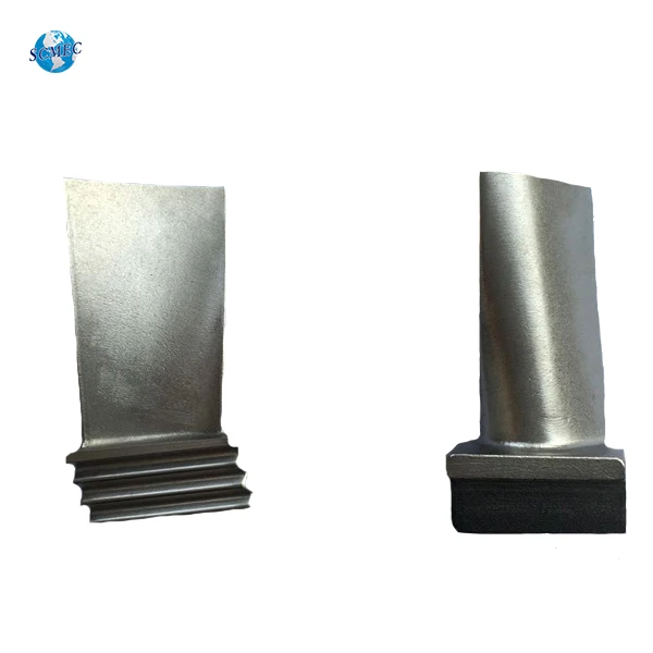 investment casting turbine disc blade for diesel engine turbocharger