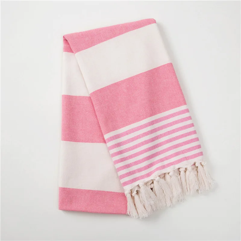 Wholesale Custom Sand Free Turkish Towel Rectangle Microfiber Beach Towel 100% Cotton