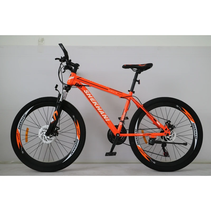 mountain bicycle shock absorption double disc brake 40 spokes wheels 26 inch mountain bike