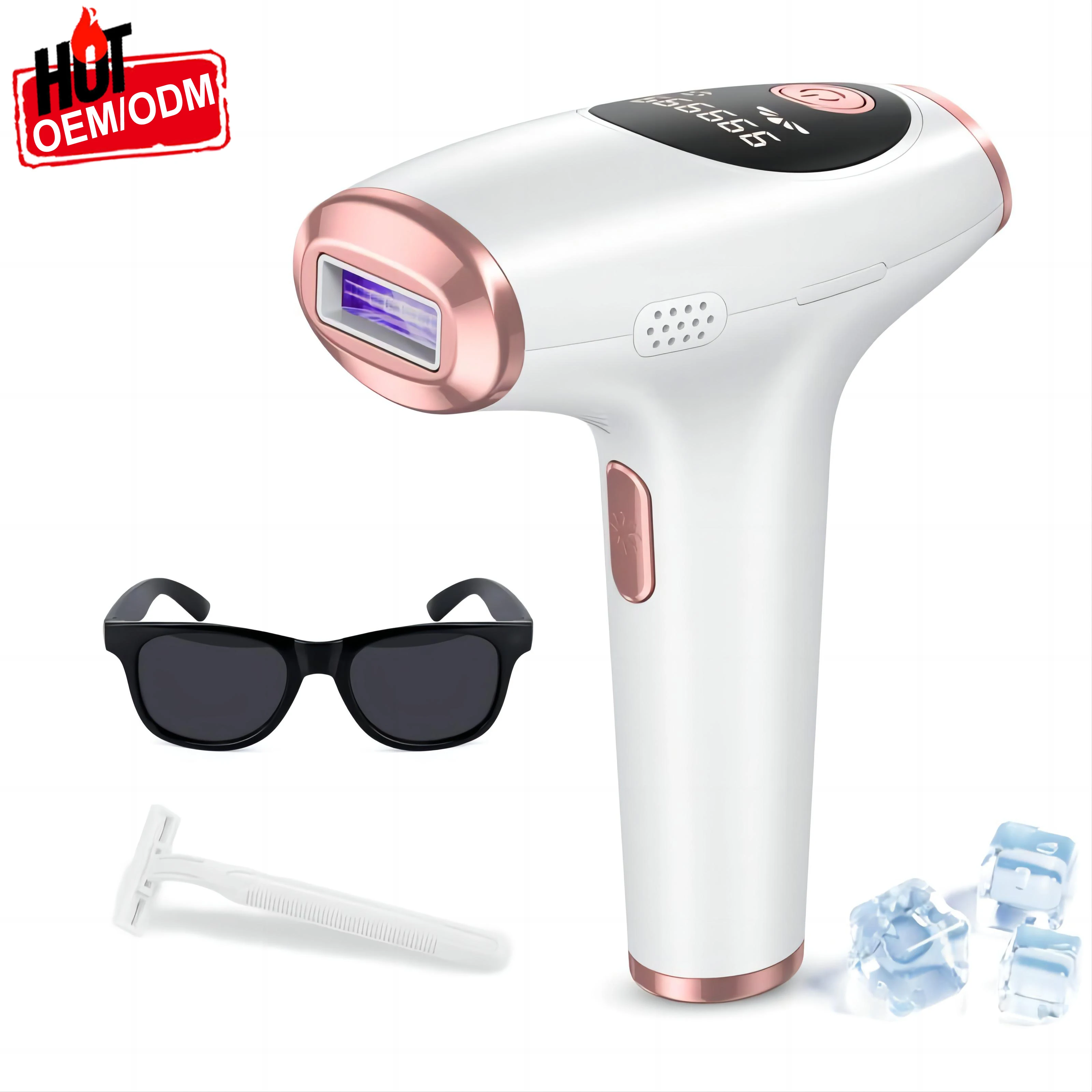 IPL Machine Facial Body Ice Cooling Painless Hair Removal Skin Rejuvenation Professional IPL Laser Hair Removal For Home Use