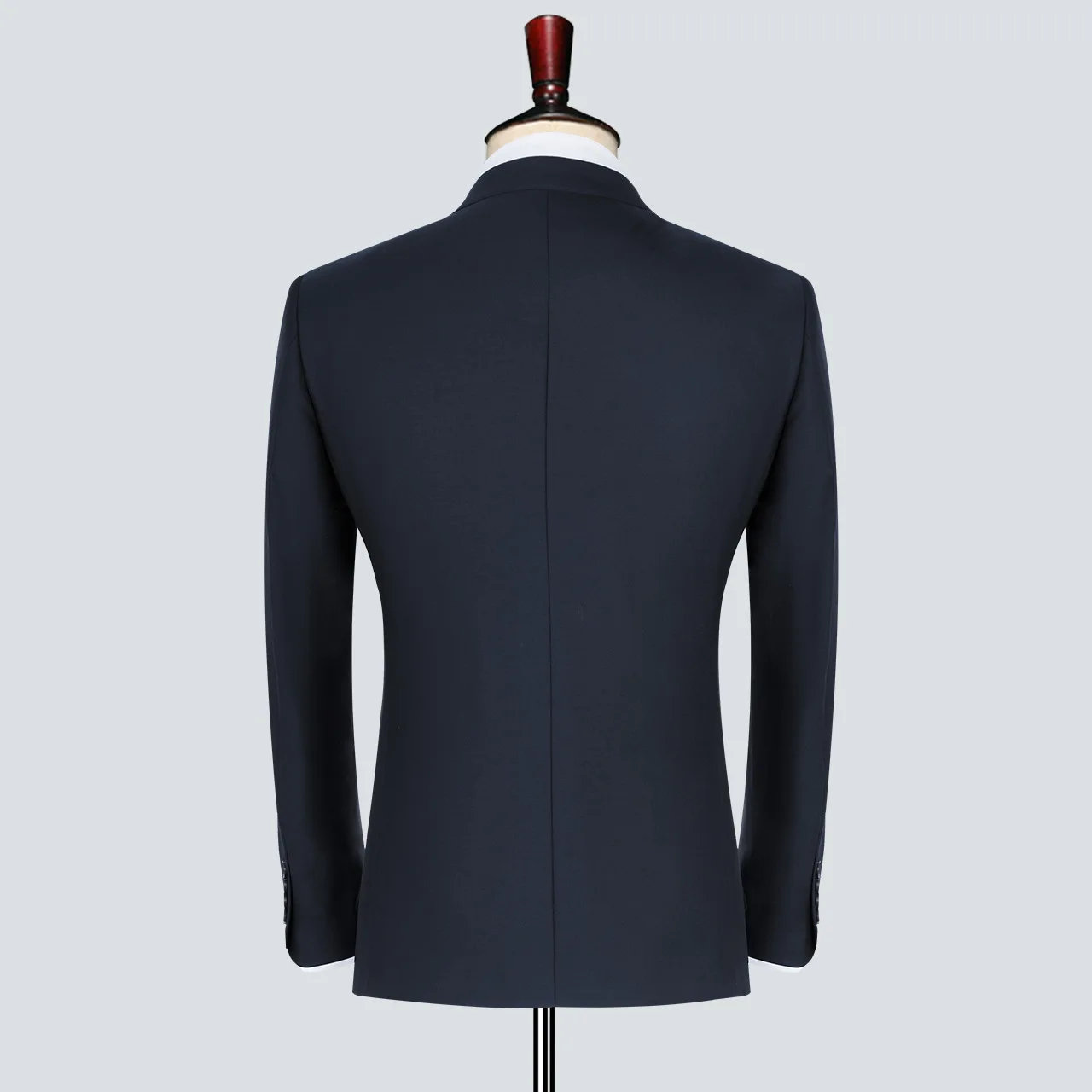 Fashion Casual and Formal Styles Two-pieces Men Fitted Slim Fit Navy Blue Suits 3 Piece For Business Men Wedding