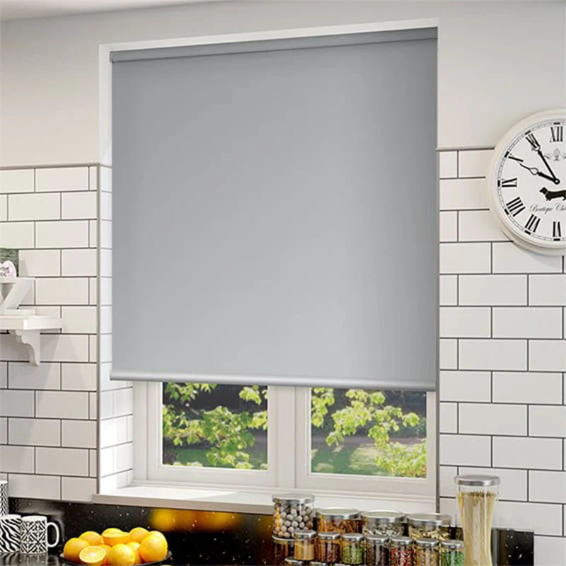 Office blackout wifi control blinds roller zigbee electric horizontal automatic smart roller blinds shade