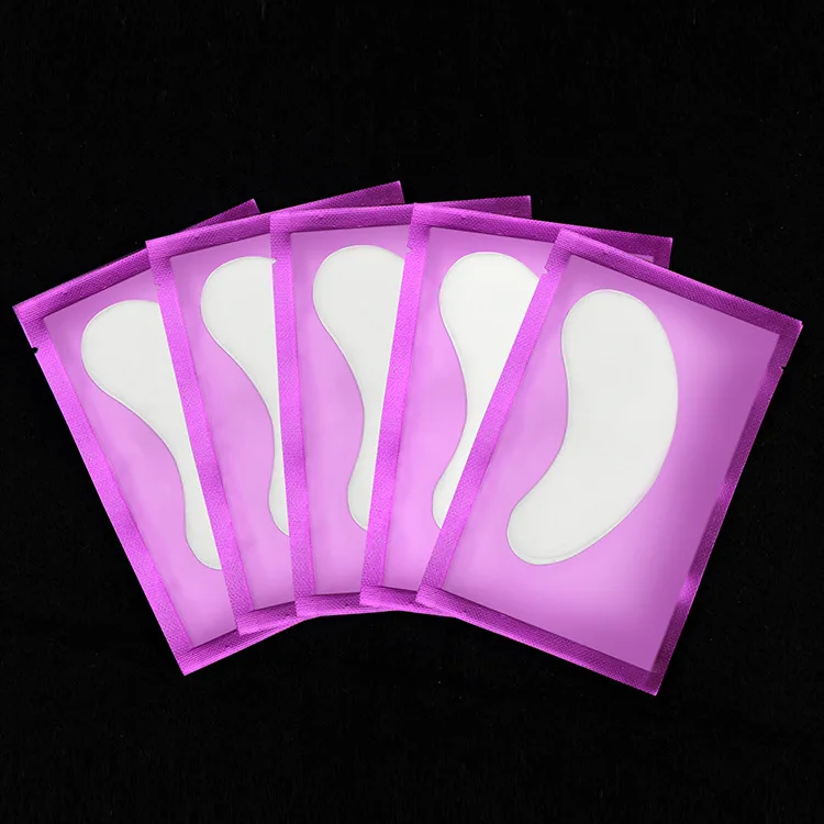 Hot selling eyelash eyepads custom cool cold pads hyaluronique acide eyes patches with low price