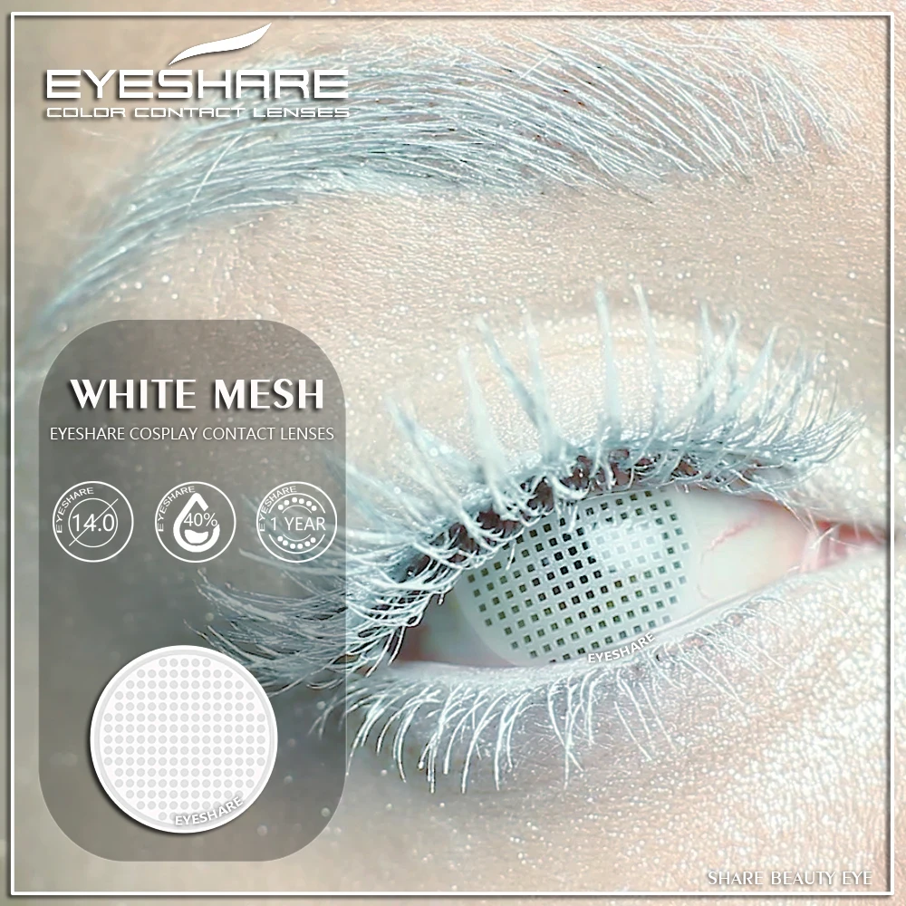 EYESHARE Custom 1Pair(2pc) COSPLAY yearly Color Lenses Hallowmas Acuvue Oasys Colored Eye Contact Lenses Fresh Lens