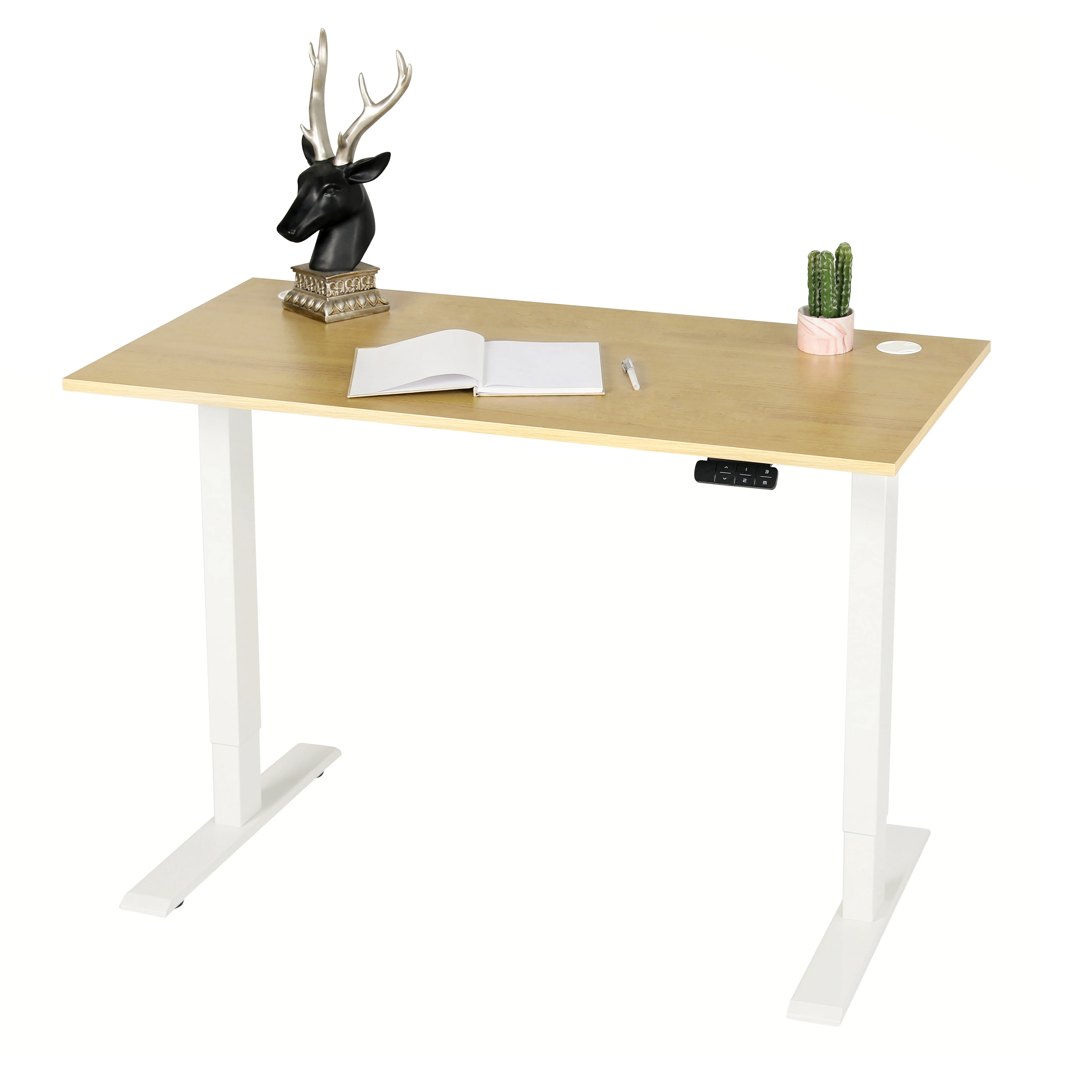 ONLEAP Best Selling Heathly Working 1 shaped Sit Stand Table Single Motor Gaming Height Adjustable Electric Standing Desk