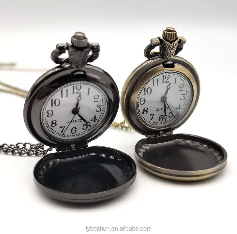 Necklace Gyroscopic Rotation Watch Men Women Retro Dame Paris Cathedral Pocket Watches