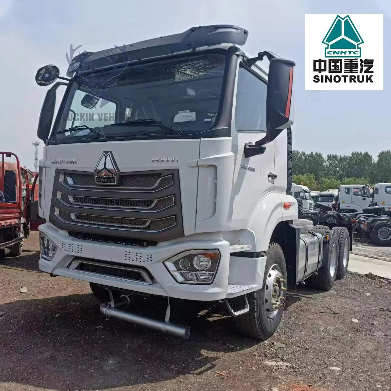 95%New Liangshan Sinotruck HOWO 10 Wheels 6X4 Tractor Truck Trailer Head 375Hp/371HP Used Tractors