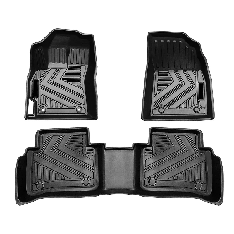 Luxury Car Floor Mat  Waterproof Non-slip Car Mats TPE 3D Carpet Car Foot Mat for Corolla 19+