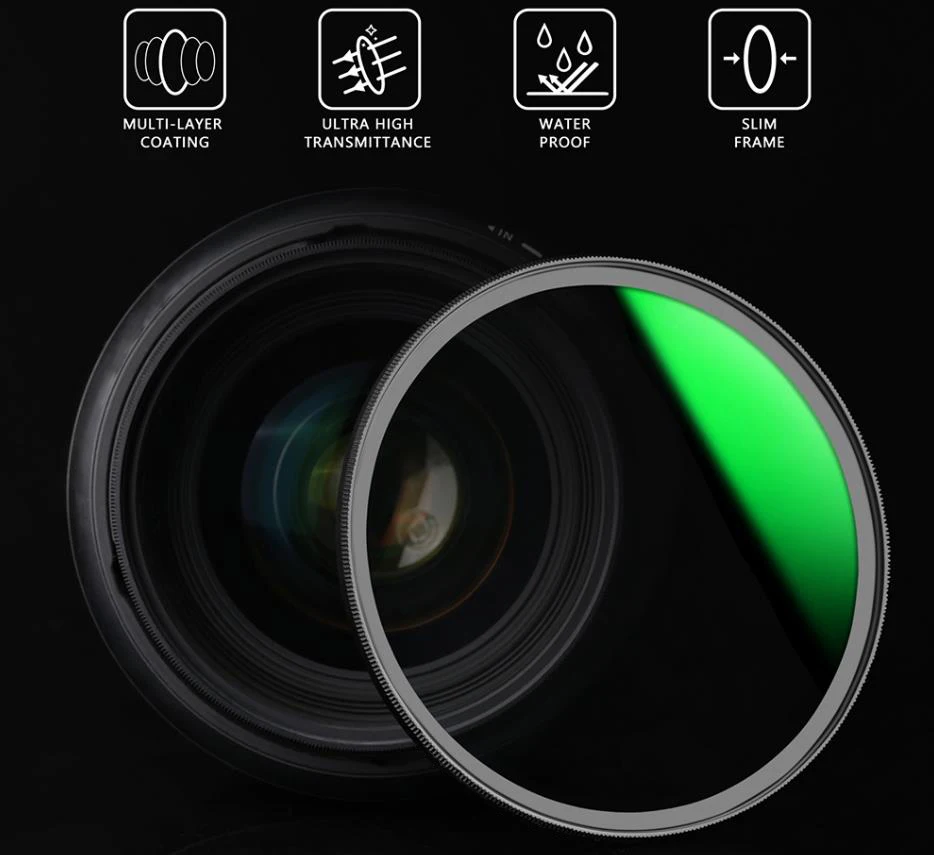 77mm DSLR Camera Lens UV Slim filter MRC L410 UV CUT photography Optical Filters B270 Glass