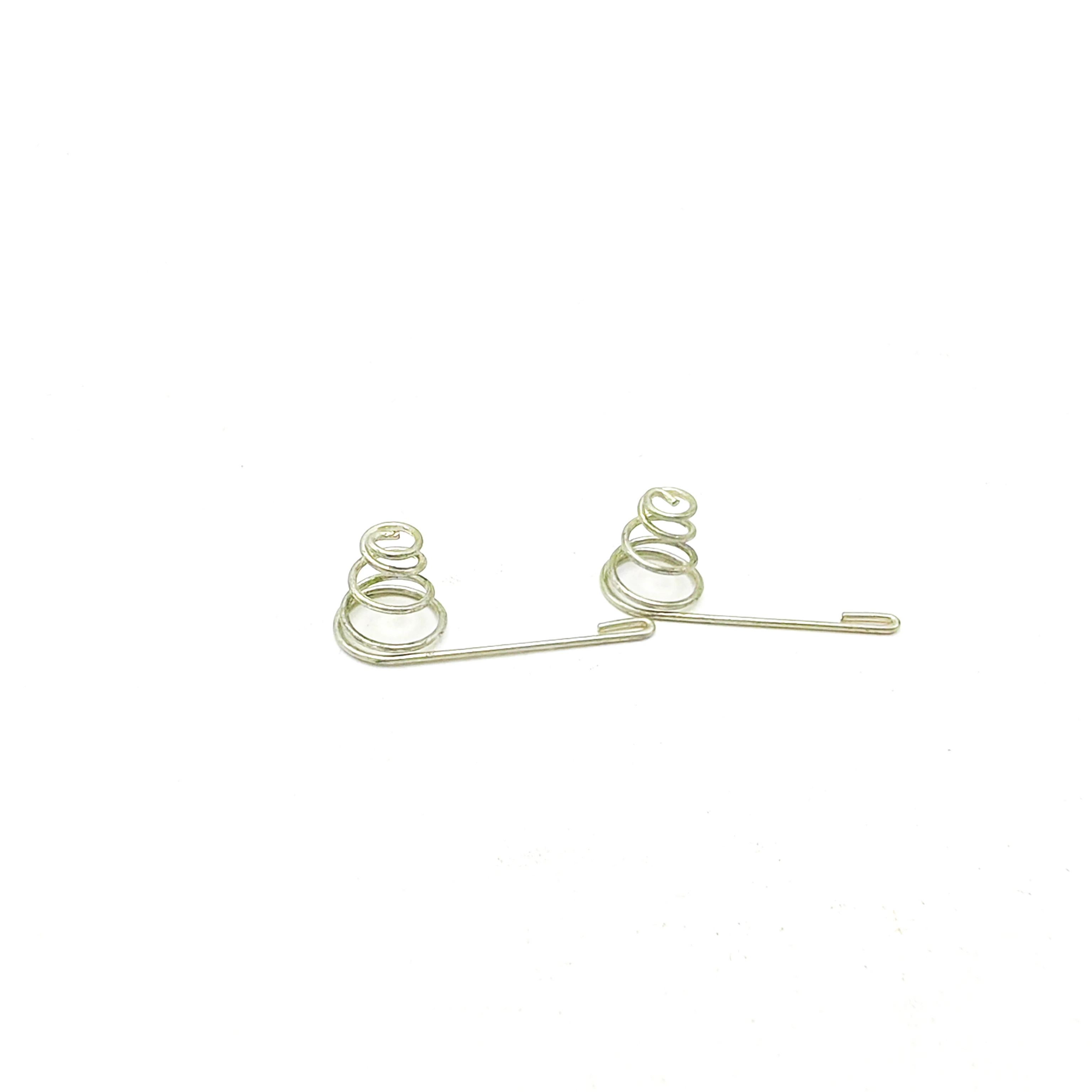 Huifeng Hongsheng Customized Coiled Spiral Spring Motor Loaded Battery Contacts Remote Control Battery Contact Springs