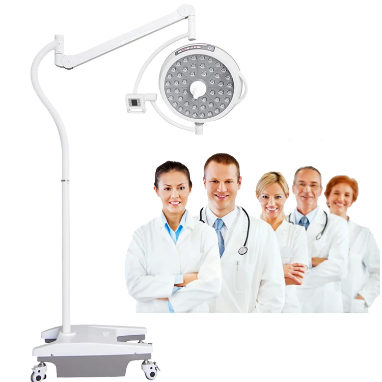 YCLED 700L RGB color assist Mobile LED Shadowless surgical lamp operation operating lamp for pet clinic