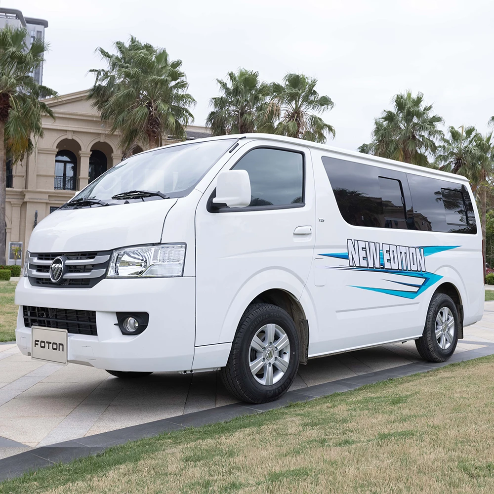 Foton View G7 Rhd 4x2 15 местный мини-автобус с правым рулем для пассажирских перевозок фургон плоским верхом
