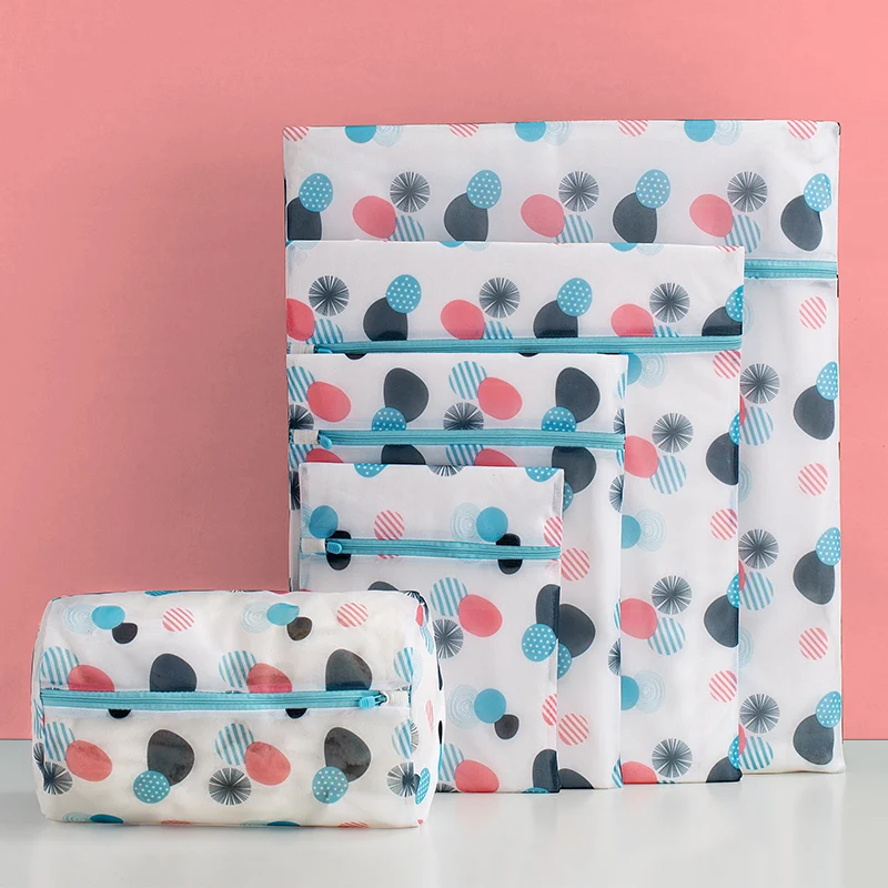 
2020 New Hot Printing Mesh Washing Bag For Home Laundry Bag and Bra and Lingerie bag 