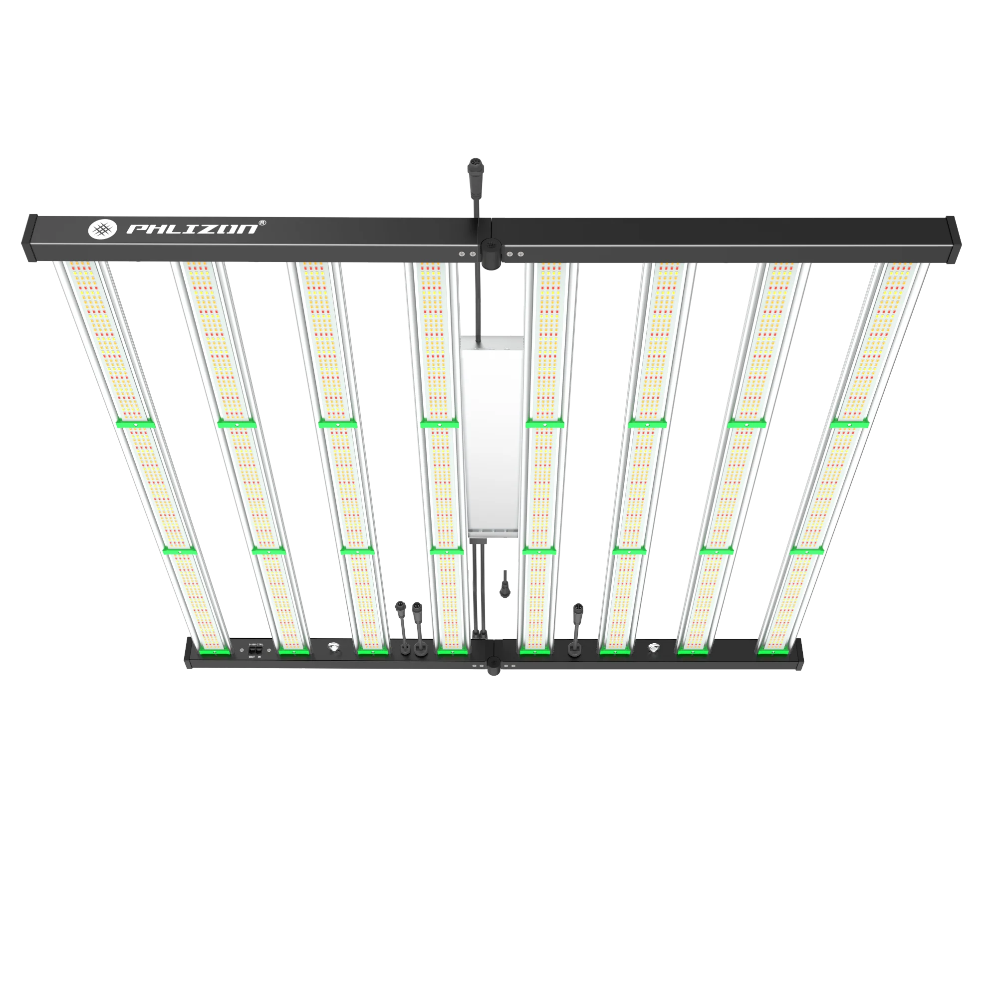 Phlizon 800w LED Grow Light 2.4 - 2.8 umol/J High Efficacy Dimmable Indoor Plants Growing Lamp