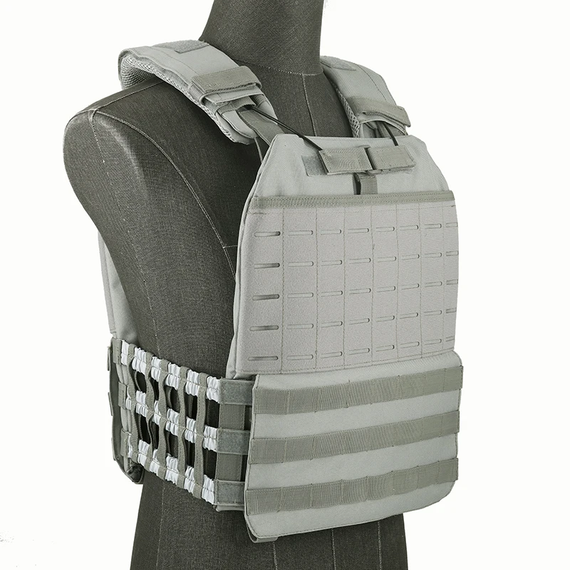 
Laser cut molle plate carrier vest crossfit tactical vest 