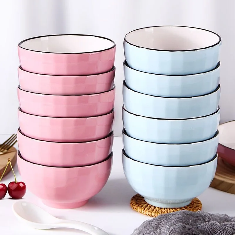 Sustainable Microwavable Ceramic Bowl Customizable Minimalist Design for Microwave Use for Presents