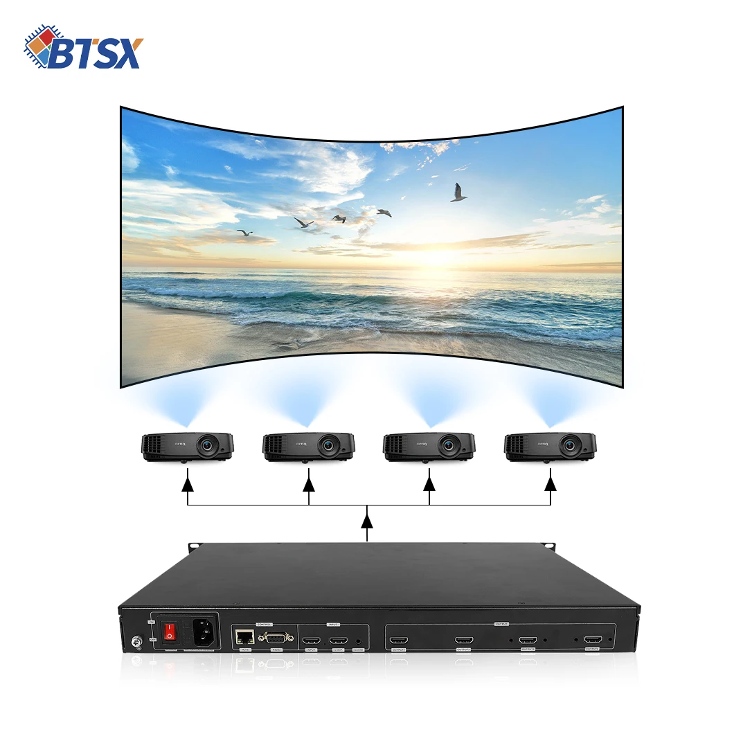 Bitvisus Multi Channel Projection Splicing Fusion 2K V  ideowall Controller