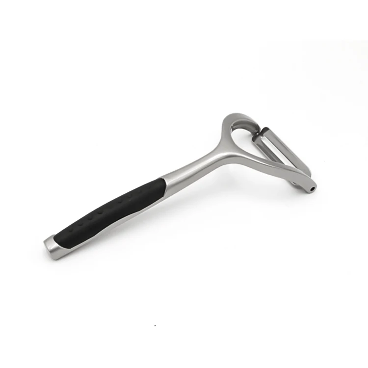 Самый популярный 1 шт. портативный лезвия из нержавеющей стали для фруктов и овощей Овощечистка Картофель Фрукты кожи Inox очистки фруктов и овощей из кухонной посуды