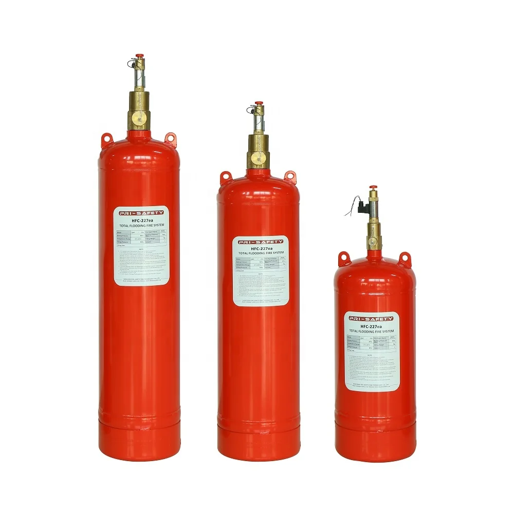 Mist Nozzle Network HFC-227ea FM200 Whole Room Fire Extinguishing for Retail Store