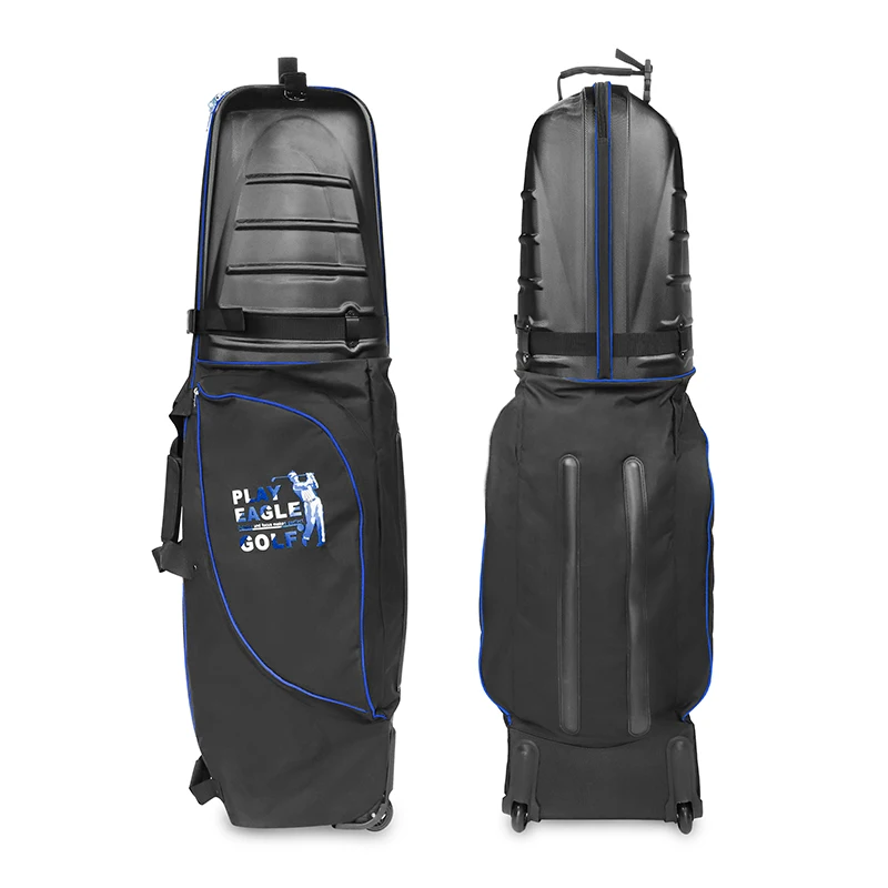 Golf Hard Case Air bag cover with wheels Shockproof Aviation Bag  Portable Folding Golf Travel Bag