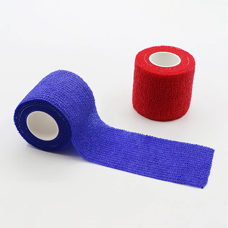 Colorful Sport Self Adhesive Elastic Bandage Waterproof Bandage for Sports Wrist 5cm*5m