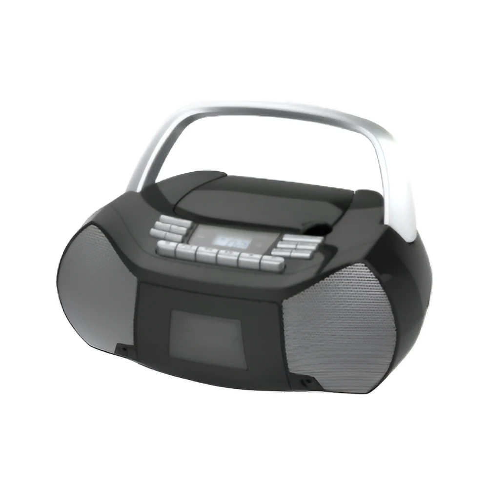 High quality Radio cassette CD Player Earphone Jack Stereo music audio player Boombox Am Fm Radio