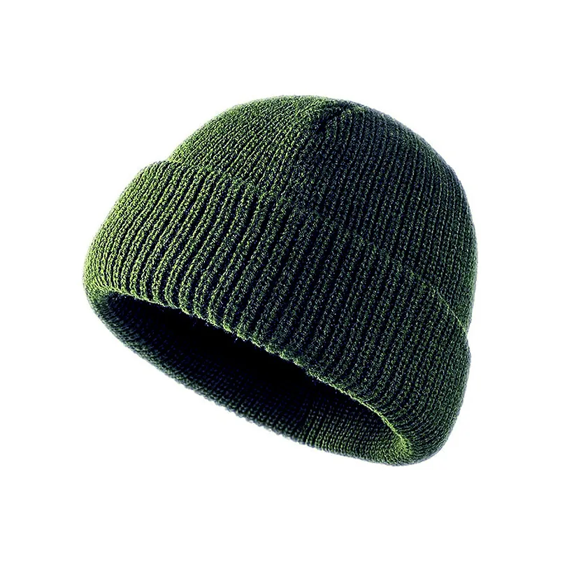 Trawler Beanie Watch Hat Roll-up Edge Skullcap Fisherman Beanie for Women Men