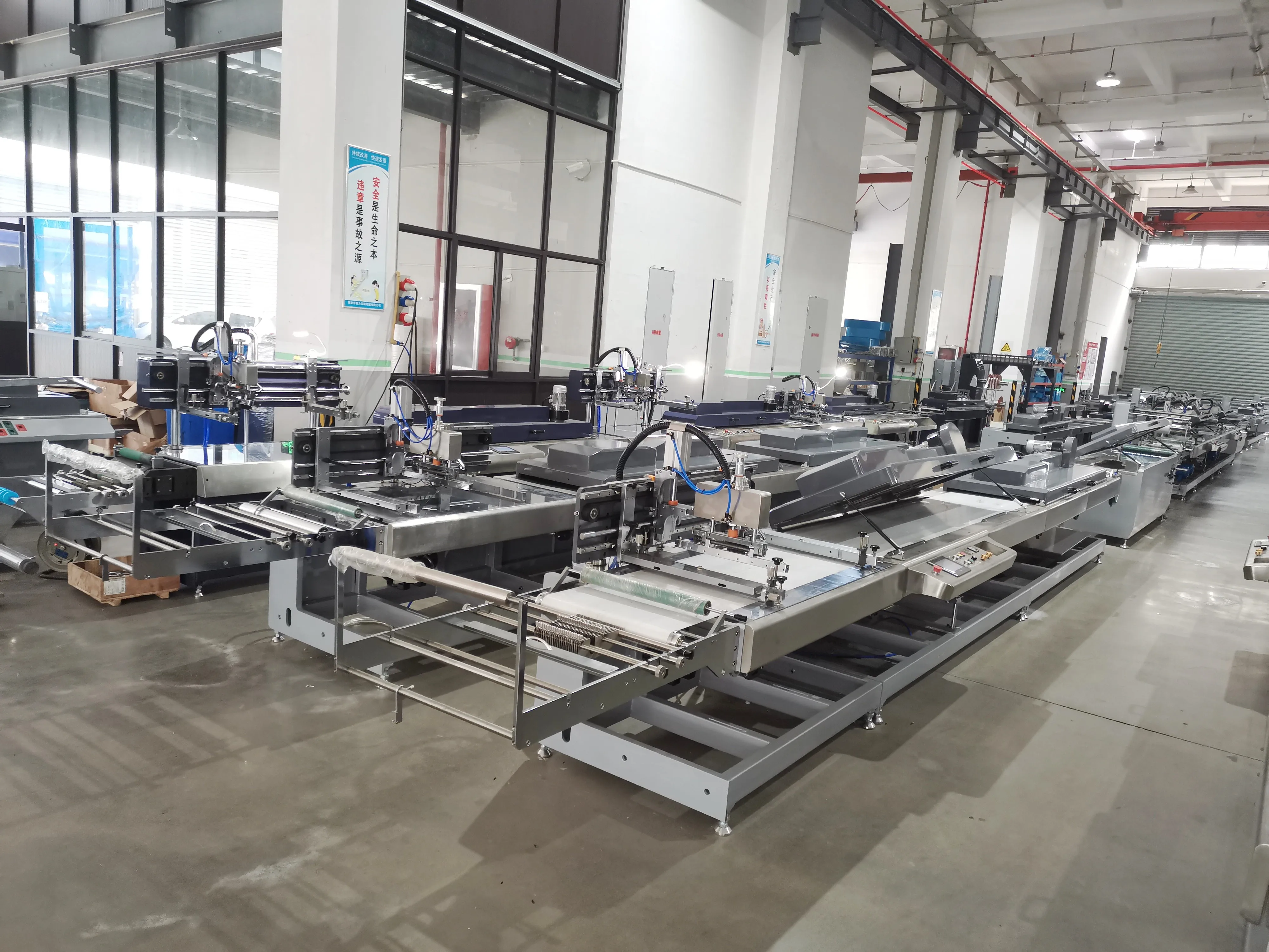 JDZ-2001 Single Color Polyester Satin Ribbon Garment Wash Care Label Logo Screen Printing Machine