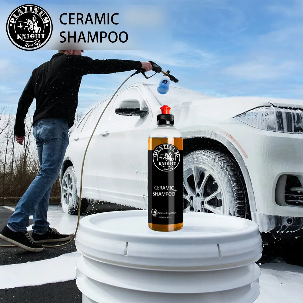 Wholesale High Quality Eco-friendly Natural Car Shampoo Concentrate Snow Foam Car Wash Ceramic Shampoo car Wax