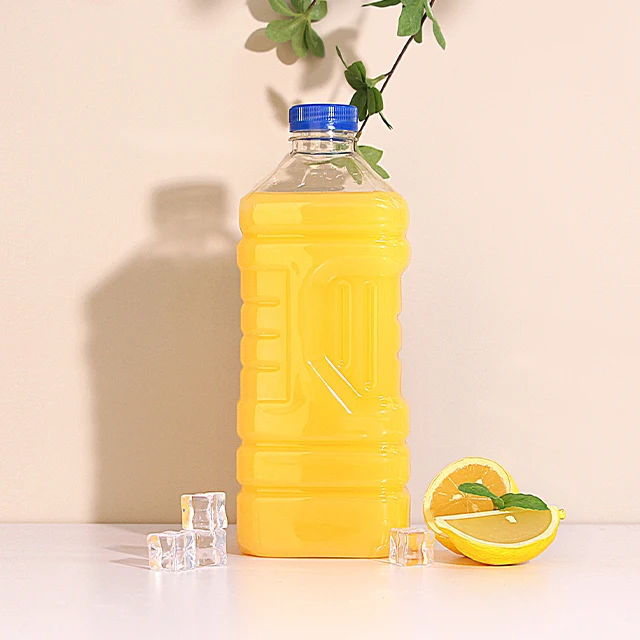 Wholesale Disposable Pet Cheap Fresh Juice Packaging Plastic Bottle Empty Water Drink Beverage Bottle 1500ml
