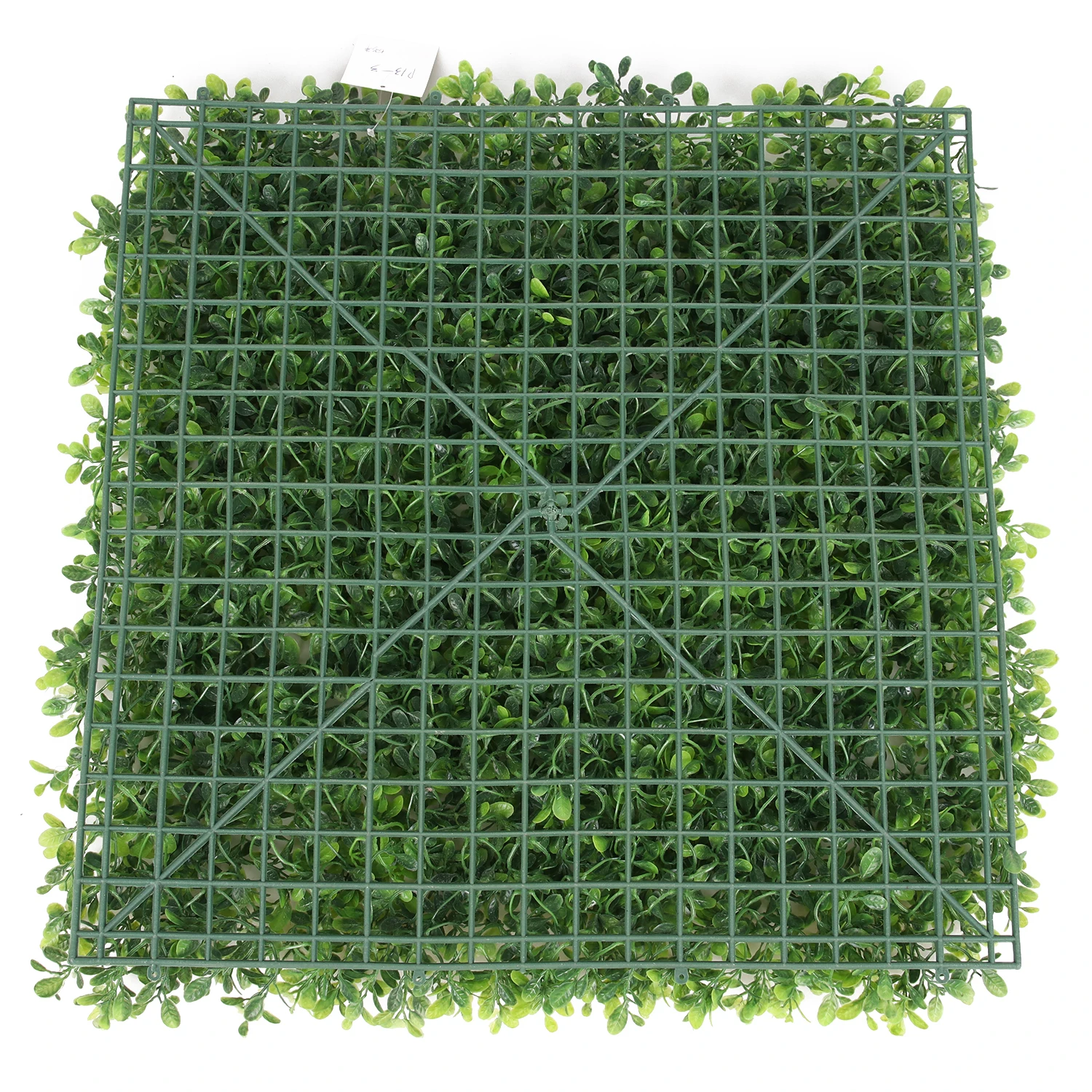 P13-3 Customized Plastic Faux Boxwood Hedge Artificial Green Grass Plant Wall for Wedding Backdrop Garden Wall Decor