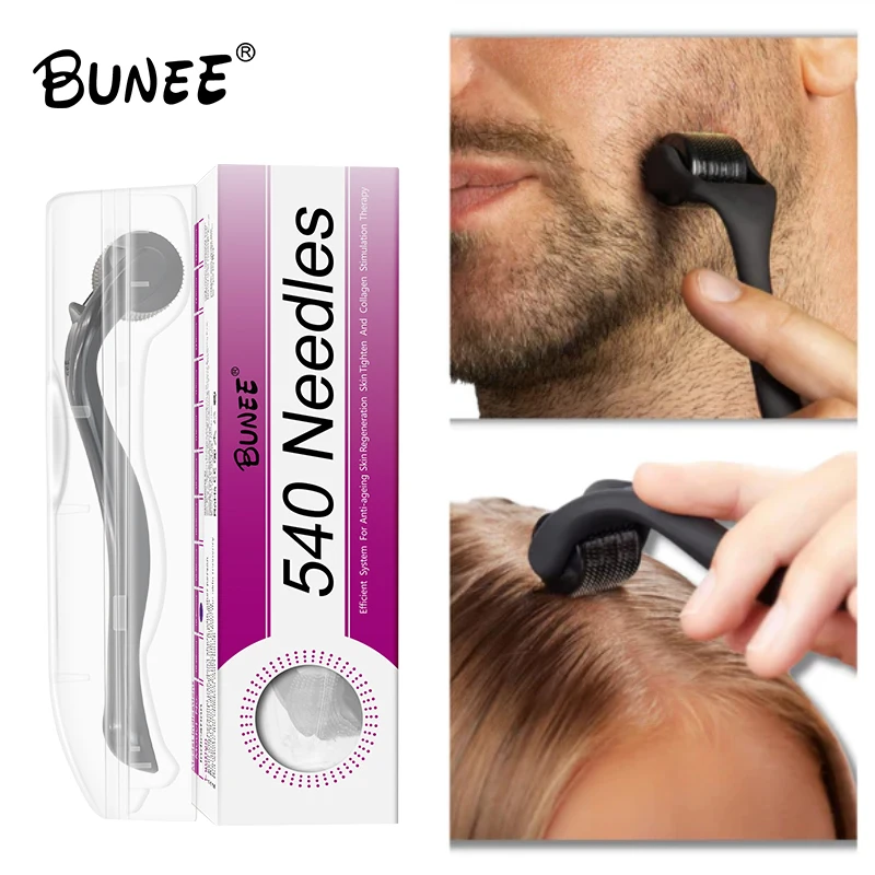 Derma Roller for Hair Regrowth Beard Growth Microneedling Derma roller 0.5mm Face Body Skin care Dermaroller