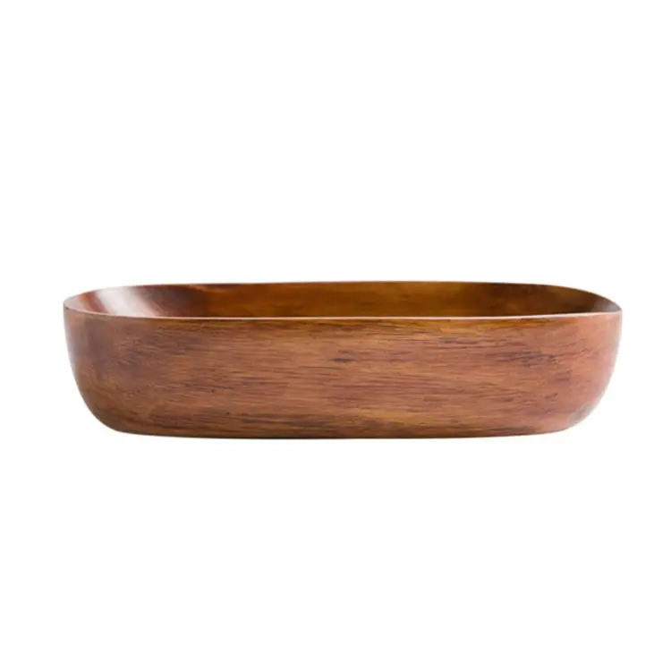 New Product Oval Wooden Dough Bowls Small Wooden Dough Bowl Wooden Dough Bowls For Candles