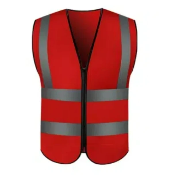 . High Quality Customized Logo Printing New Design 2022 Polyester Material Light Weight Safety Jacket