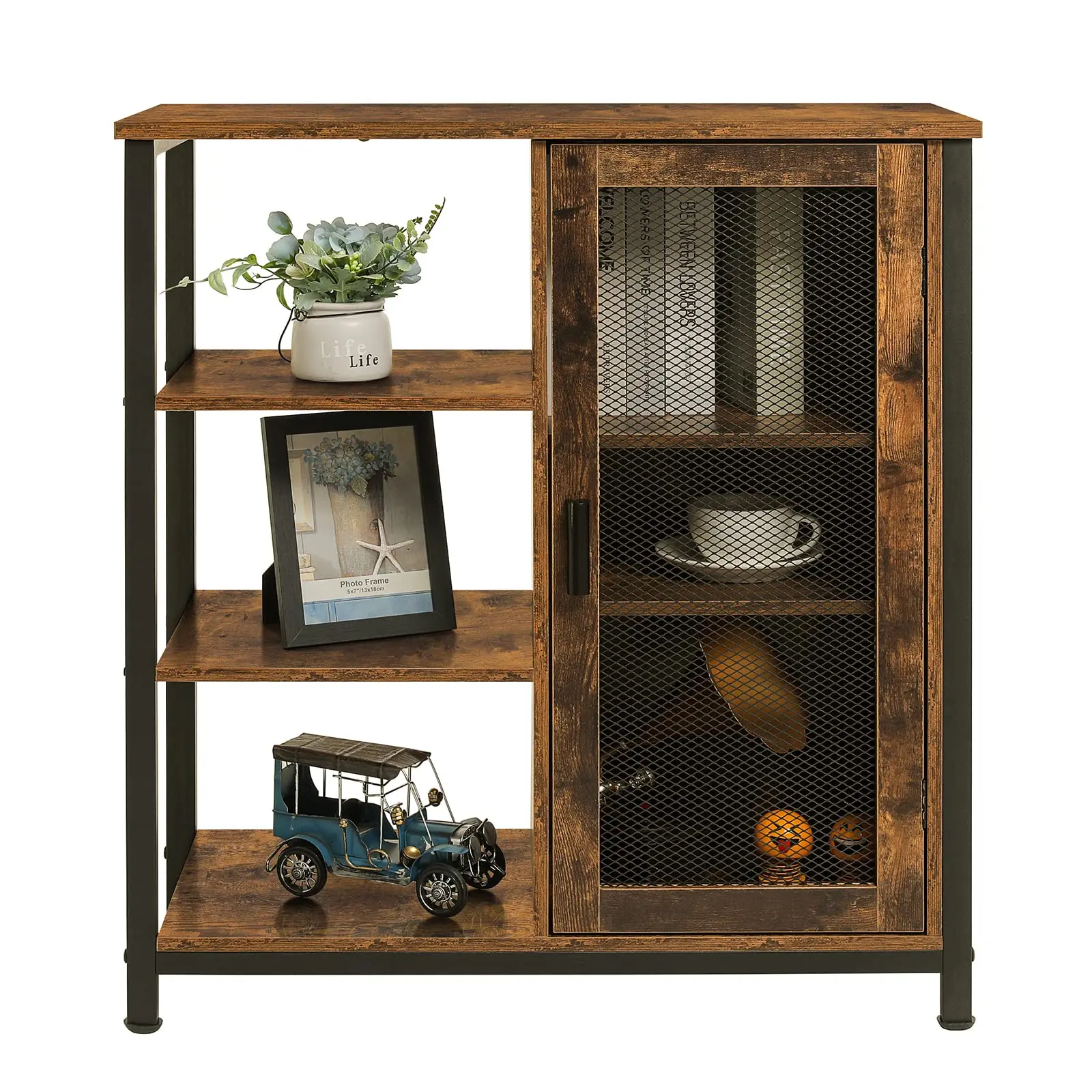 Classic Modern antique solid wood Kitchen bathroom storage cabinet