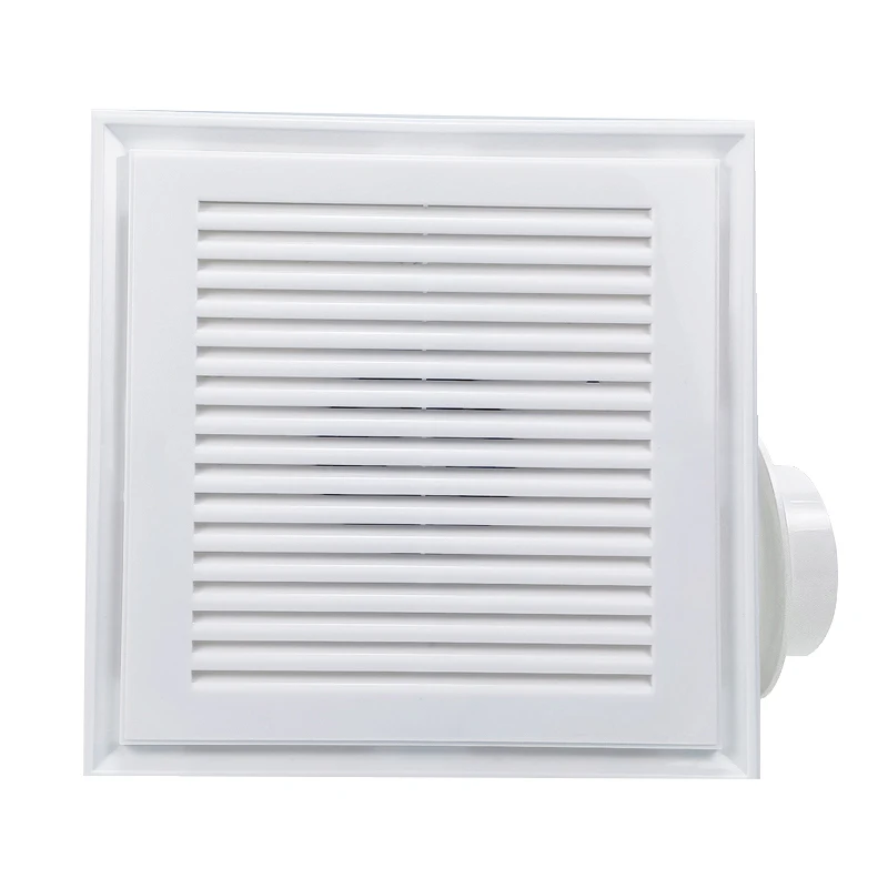 High Quality 10 Inch Silent Commercial Hotel Toilet Extractor Fan Indoor House Ceiling Mount Bathroom Ventilation Exhaust Fan
