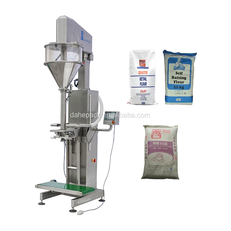 High Accuracy 25kg Bag Flour Milk Powder Filling Machine Powder Price