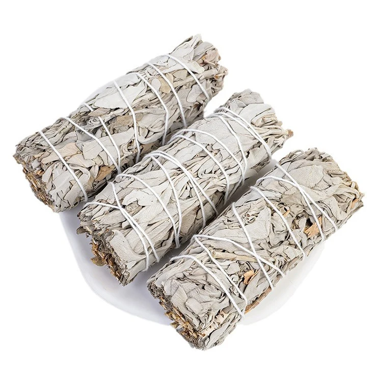 Wholesale Natural Crystal Crafts California White Sage Bundle Spirit Box Set for Meditation